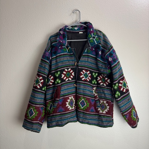 Vintage Jacket Tufted Style Womens - Picture 1 of 9